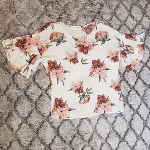 Anthropologie Everly Crop Top